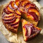Bourbon Peach Upside-Down Cake Recipe