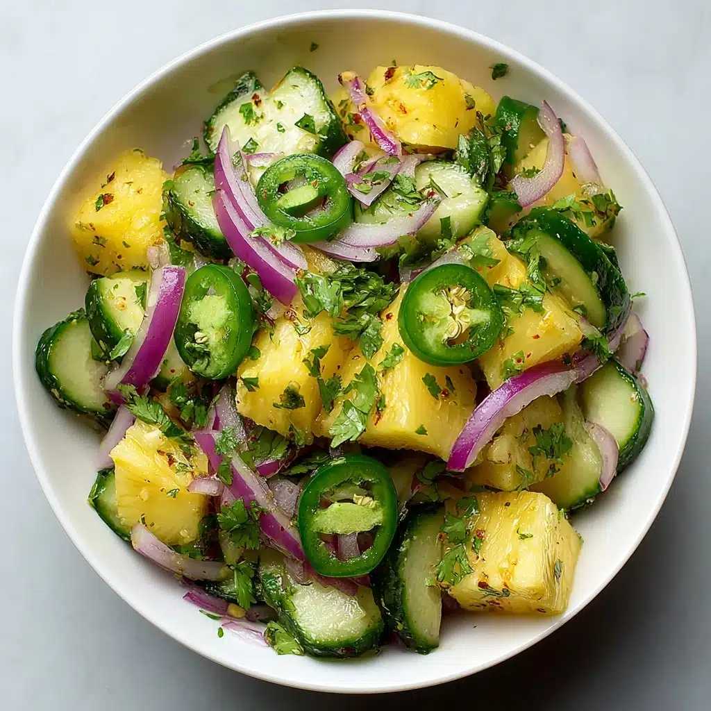 Pineapple Cucumber Salad Recipe
