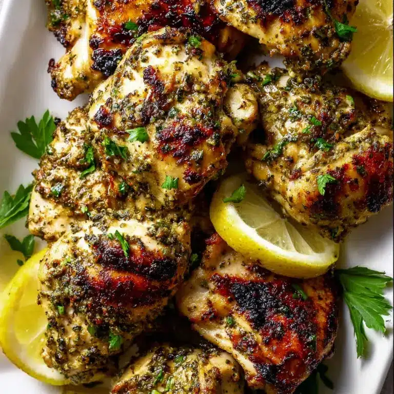Oven Baked Greek Chicken Thighs Recipe