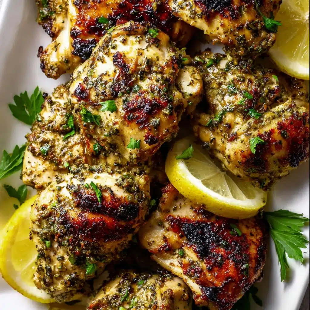 Oven Baked Greek Chicken Thighs Recipe - Recipe Image