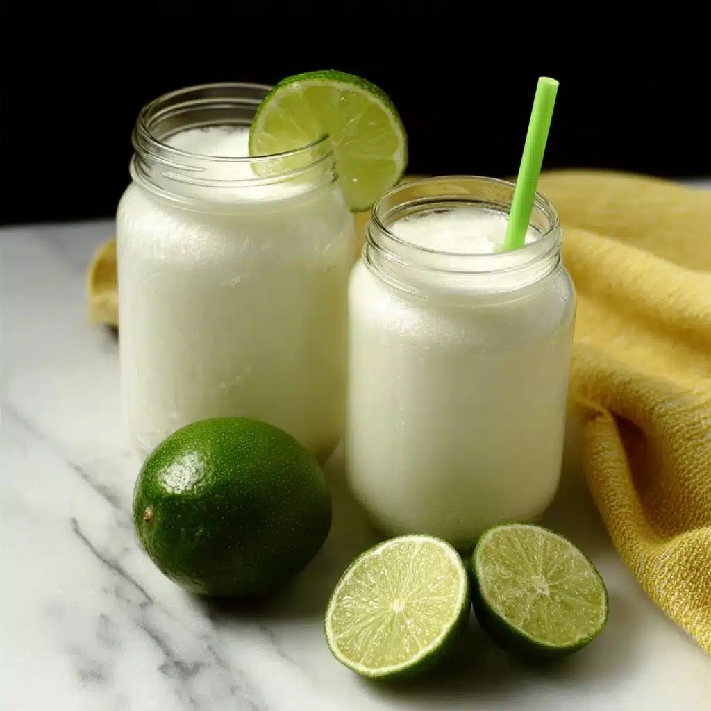 Brazilian Lemonade with Coconut Recipe