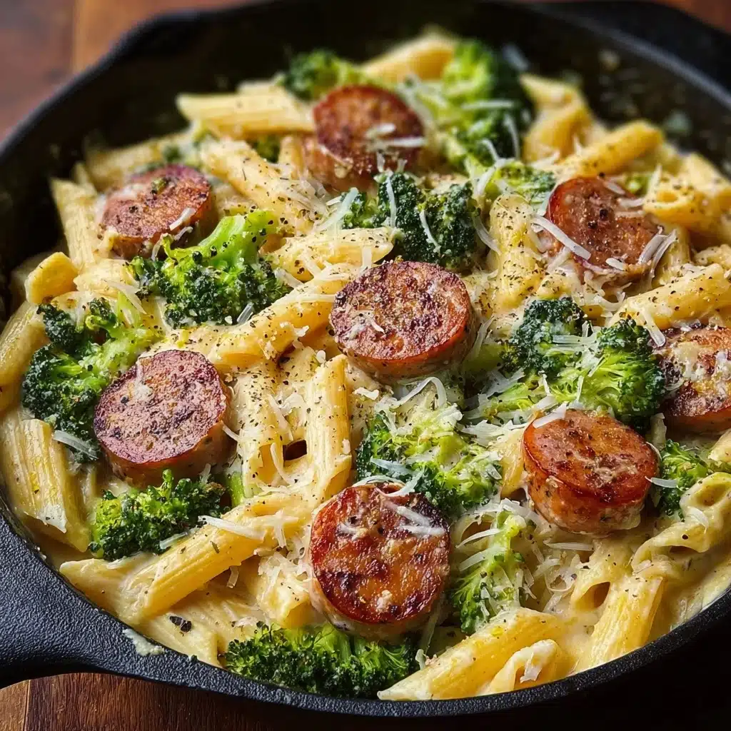 Creamy Kielbasa Broccoli Skillet in 30 Minutes Recipe - Recipe Image