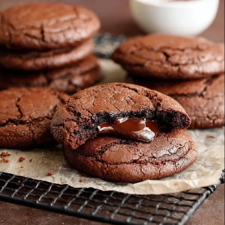Chocolate Lava Cookies Recipe