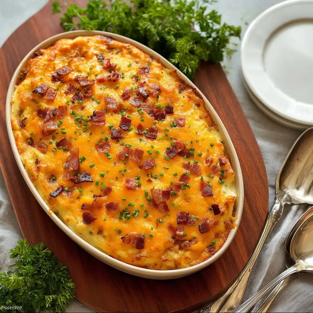 Twice Baked Potato Casserole Recipe - Recipe Image