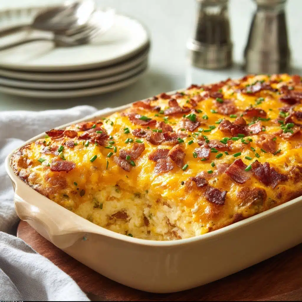 Twice Baked Potato Casserole Recipe - Recipe Image