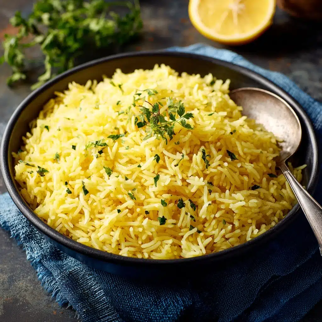 Easy Greek Lemon Rice Recipe - Recipe Image