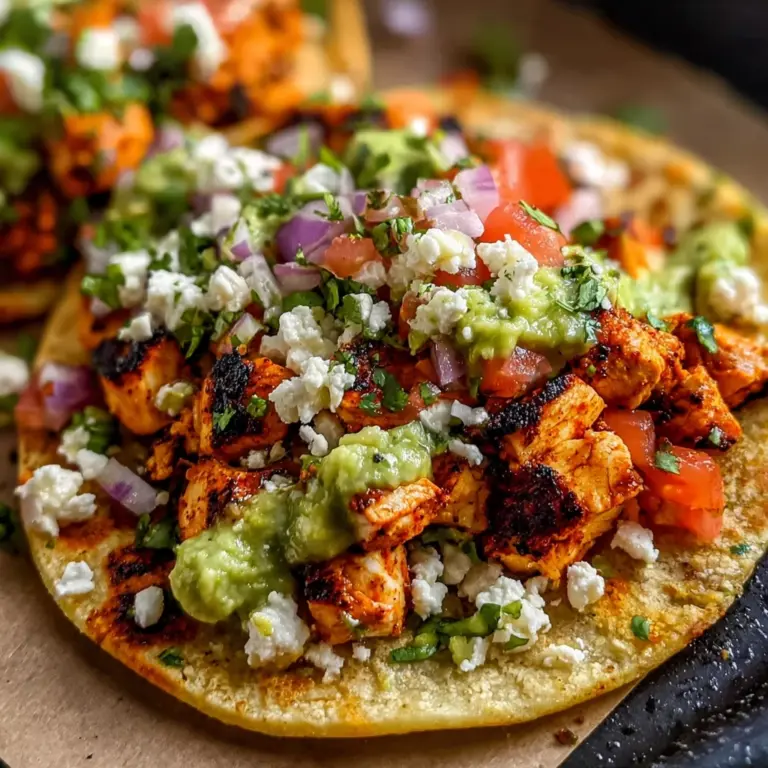 Easy Chicken Street Tacos Recipe