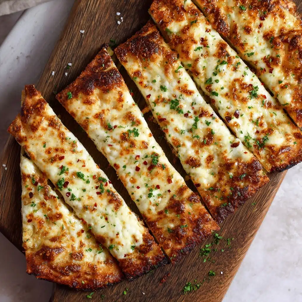BEST CHEESY GARLIC BREAD RECIPE - Recipe Image