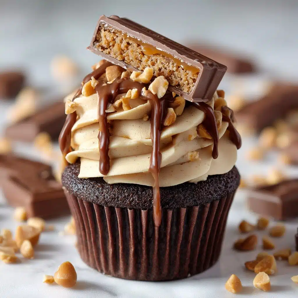 Snickers Cupcakes Recipe - Recipe Image