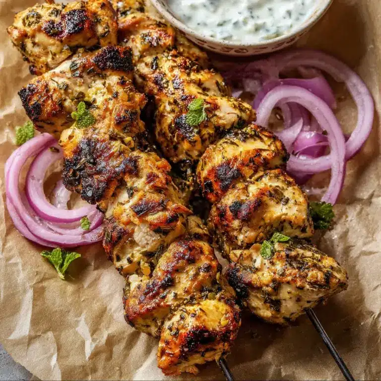 Greek Chicken Souvlaki Recipe