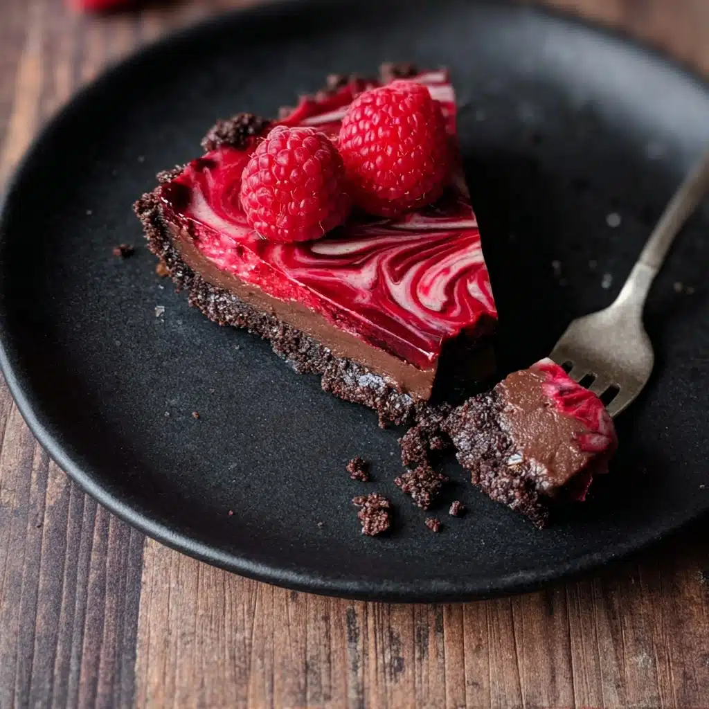 Dark Chocolate Raspberry Tart Recipe - Recipe Image