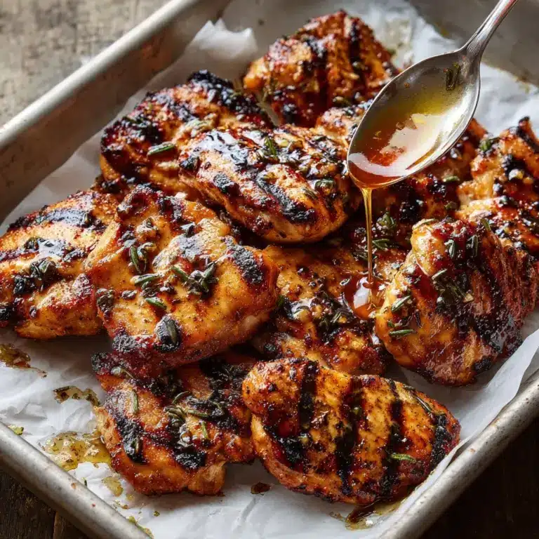 Chicken Marinade with Honey and Soy Sauce Recipe