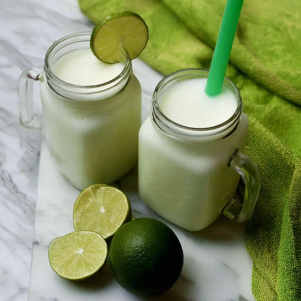 Brazilian Lemonade with Coconut Recipe - Recipe Image