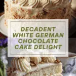 White German Chocolate Cake Recipe
