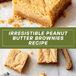 Peanut Butter Brownies Recipe