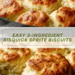 3-Ingredient Bisquick Biscuits made with Sprite Recipe