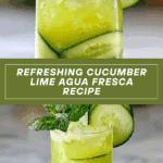 Cucumber Lime Agua Fresca Recipe