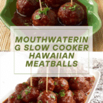 Easy Slow Cooker Hawaiian Style Meatballs Recipe