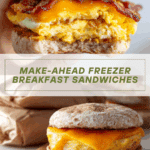Freezer Breakfast Sandwiches Recipe