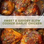 Slow Cooker Brown Sugar Garlic Chicken Recipe