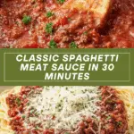 Spaghetti Meat Sauce Recipe