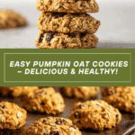 Healthy Pumpkin Oat Cookies Recipe