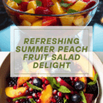 Summer Peach Fruit Salad: Refreshing Recipe for Hot Days Recipe