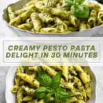 Creamy Pesto Pasta (30-Minute Meal!) Recipe