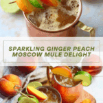 Ginger Peach Moscow Mule Recipe