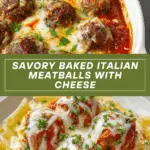 Baked Italian Meatballs Recipe