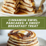 Breakfast Cinnamon Swirl Pancakes Recipe