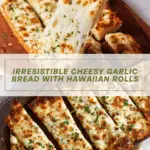 BEST CHEESY GARLIC BREAD RECIPE