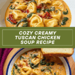 Creamy Tuscan Chicken Soup Recipe