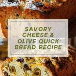 Delicious Savory Cheese and Olive Quick Bread Recipe