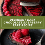 Dark Chocolate Raspberry Tart Recipe