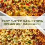 Hashbrown Breakfast Casserole: An Incredible 5-Step Recipe