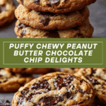 ewy Peanut Butter Chocolate Chip Cookies Recipe