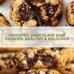 Chickpea Chocolate Chip Cookies Recipe