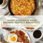 Homemade Crispy Hash Browns Recipe