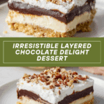 Best Chocolate Delight Recipe (Easy Layered Dessert) Recipe