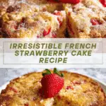 French Strawberry Cake Recipe