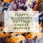 Blueberry Cottage Cheese Muffins Recipe