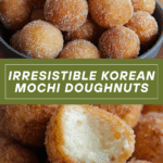 Mochi Doughnuts | Korean Chapssal Donuts Recipe