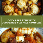 Mother’s Beef Stew with Dumplings Recipe