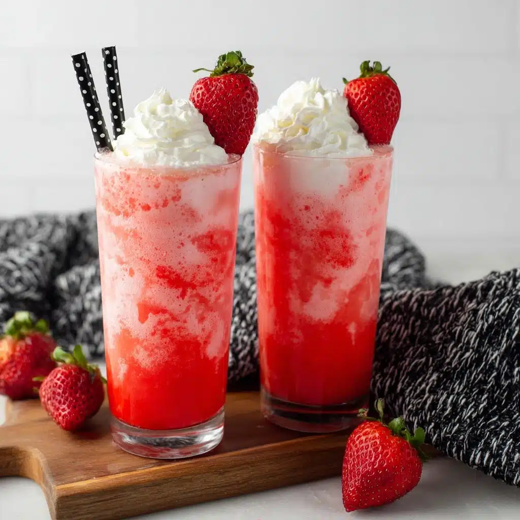 Dirty Strawberry Soda Recipe - Recipe Image
