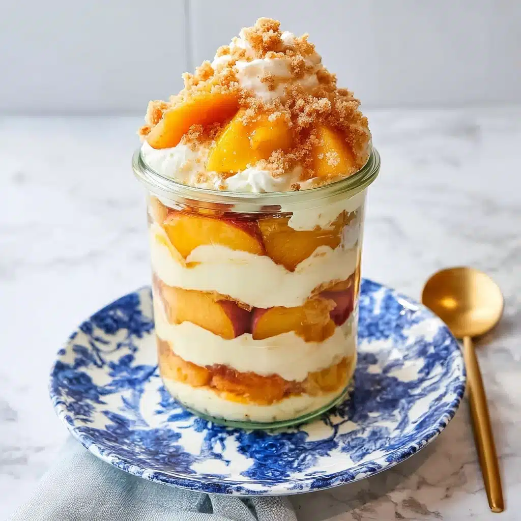 Magnolia Bakery Peach Crisp Pudding Recipe - Recipe Image