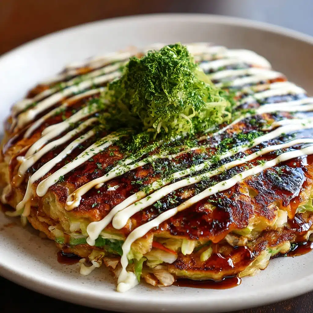 Easy Okonomiyaki Recipe – Japanese Savory Pancakes Recipe