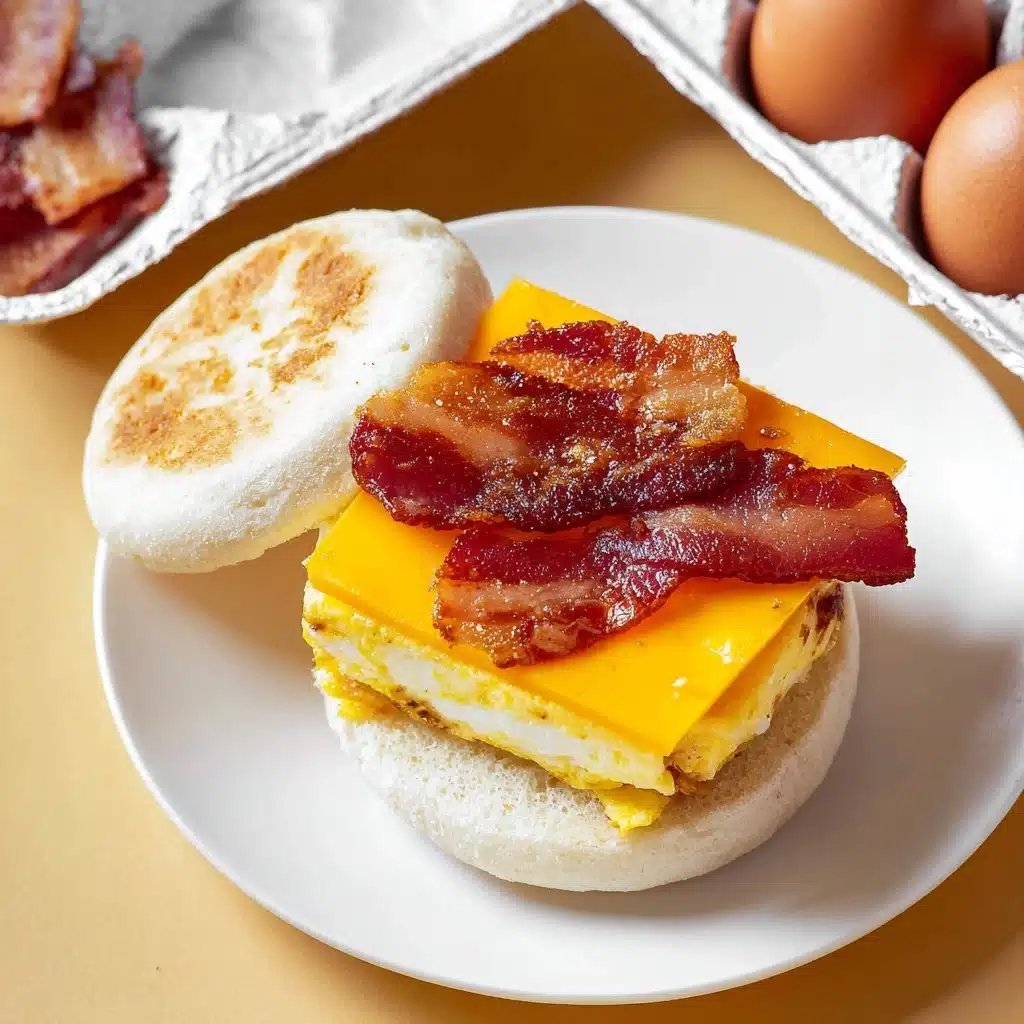 Freezer Friendly Breakfast Egg Sandwiches Recipe - Recipe Image