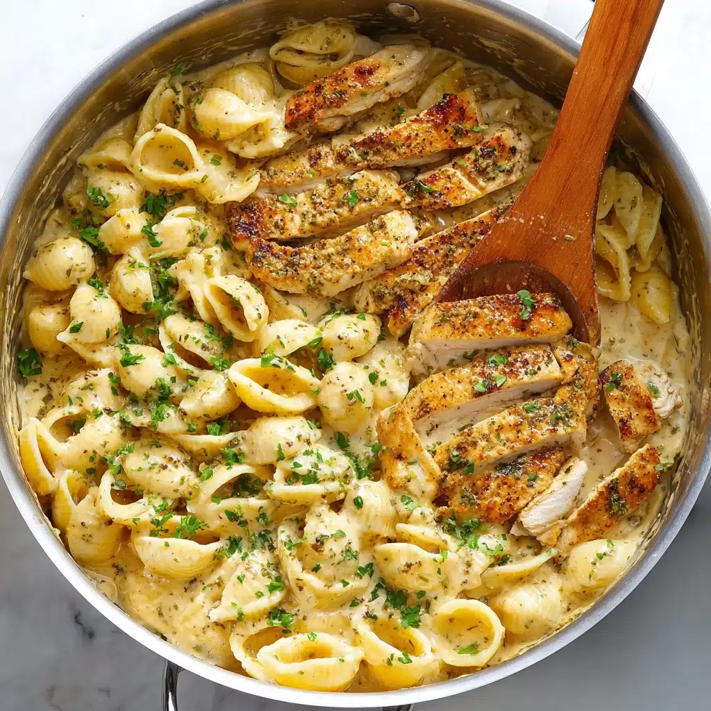 Creamy Chicken Pasta Recipe - Recipe Image