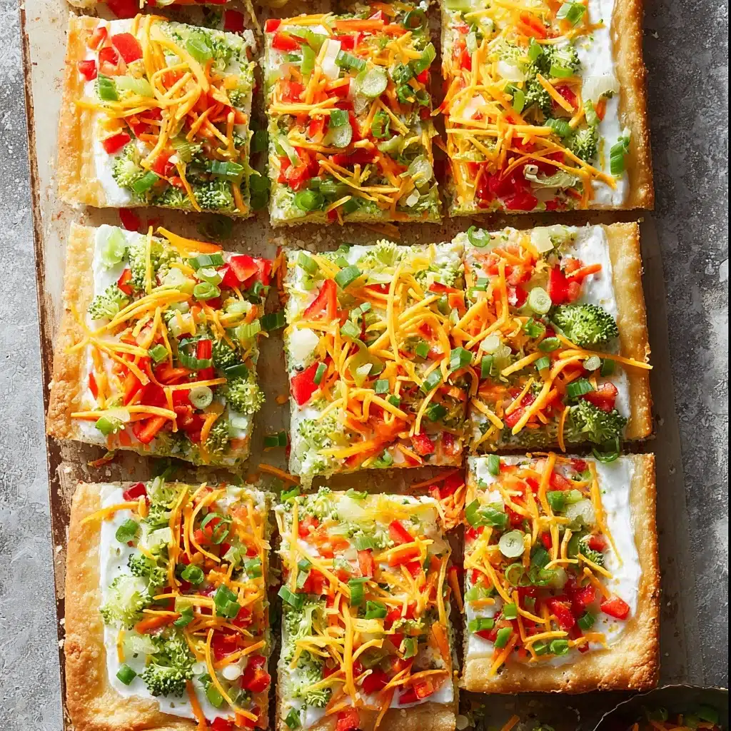 Vegetable Pizza Recipe